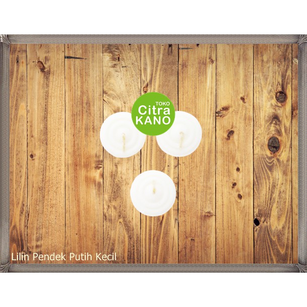 LILIN PENDEK PUTIH KECIL