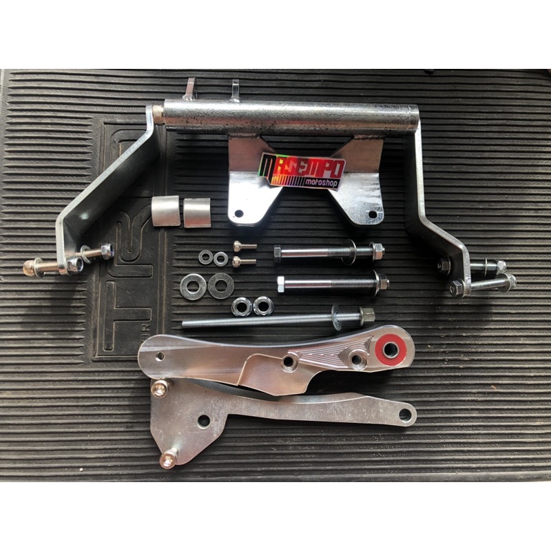 Bracket breket Monoshock Aerox 155 Almunium CNC SERI 6