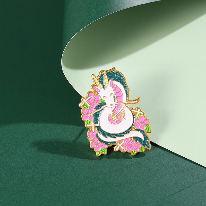 Bros Pin Enamel Desain Kartun Anime Spirited Away Untuk Koleksi