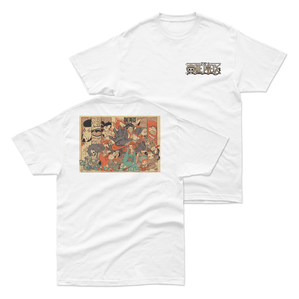 Kaos Anime One Piece Japanese Art