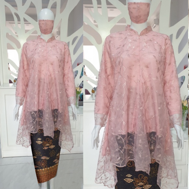 Kebaya tunik kebaya shanghai tile mutiara free masker