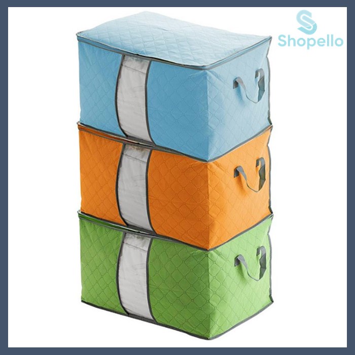 SHOPELLO - Storage Bag Organizer Bag Model Lebar Penyimpanan Pakaian 99