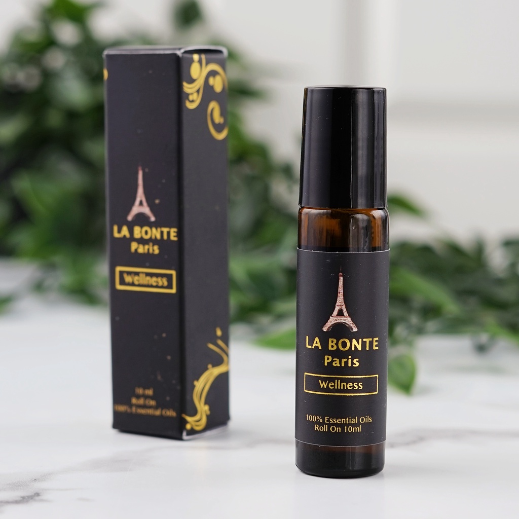 La Bonte Roll On Minyak Angin Untuk Kesehatan Essential Oil Murni 10ml - Anti Virus Pusing &amp; Mual