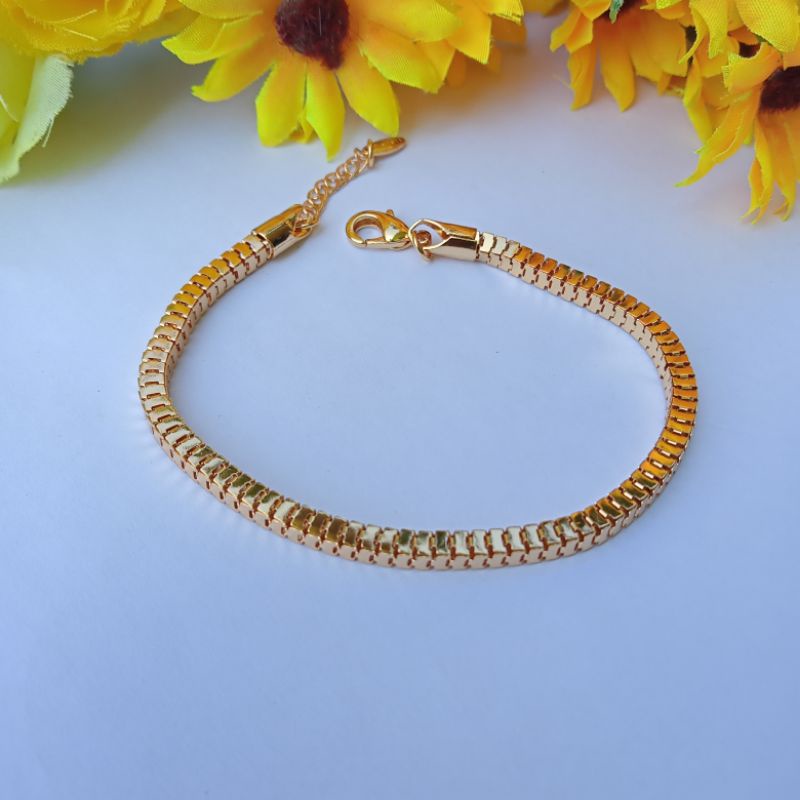 gelang xuping rantai Milano kaca/ Gelang wanita dewasa gelang xuping merk yaxiya kualitas premium