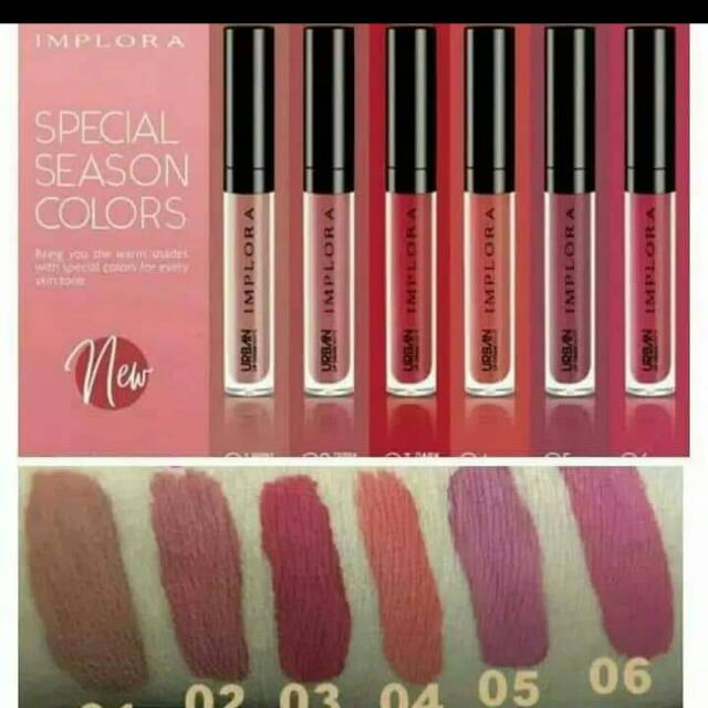 LIPMATTE IMPLORA,  URBAN IMPLORA LIPMATTE,  LIPMATTE URBAN IMPLORA