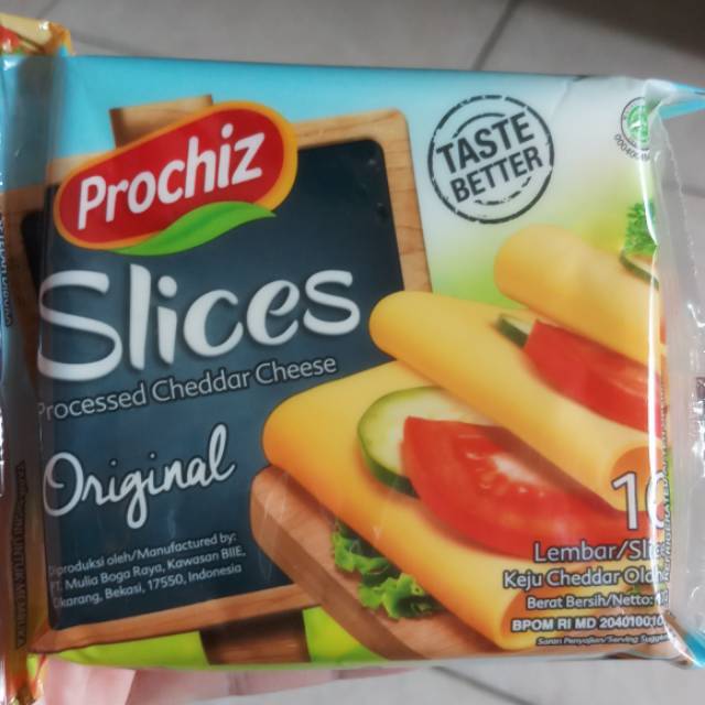 

Keju Prochiz Slice isi 10 pcs