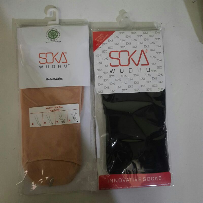 Kaos kaki soka wudhu haji warna non jempol-1