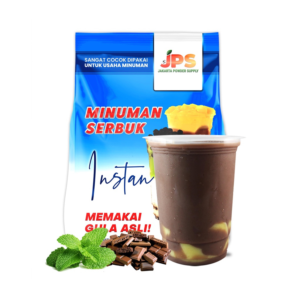 

JPS Choco Mint Mix Serbuk Powder Bubuk Minuman 1 Kg