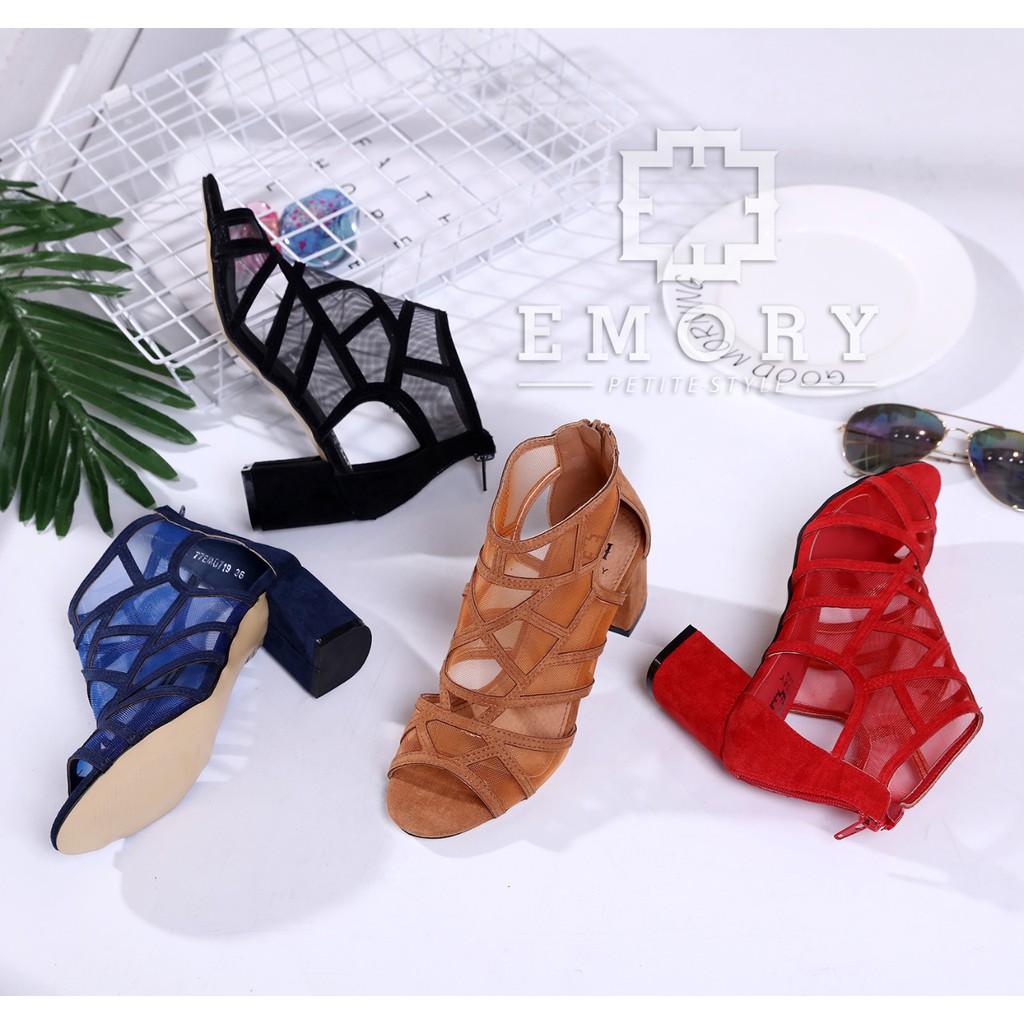 EMORY  Naville. Series 77EMO719 SEPATU IMPORT BATAM SEPATU FASHION FLAT SHOES MURAH SEPATU BRANDED