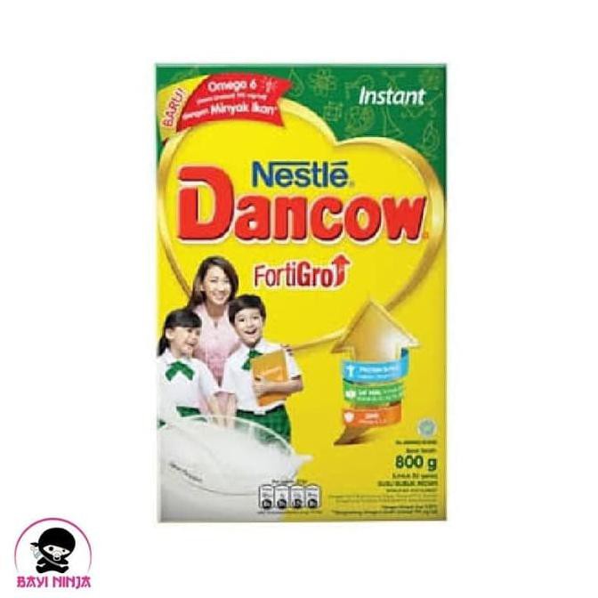 

DANCOW Instant Enriched Fortigro Susu Plain Box 800g BERKUALITAS