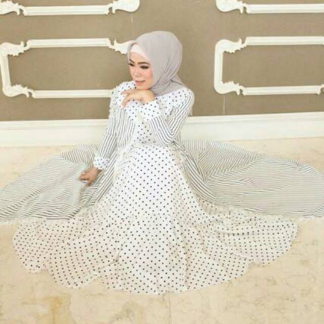 Gamis + outer keren RAMONA by Marghon