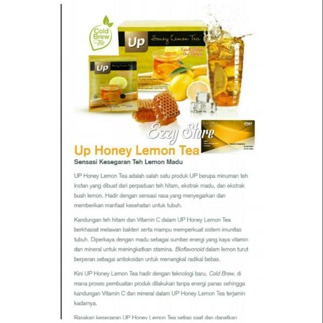 Cni Honey Lemon Tea Shopee Indonesia