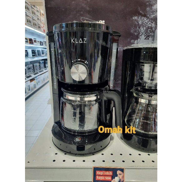 klaz coffe maker drip masin kopi drip klaz 1.25Ltr