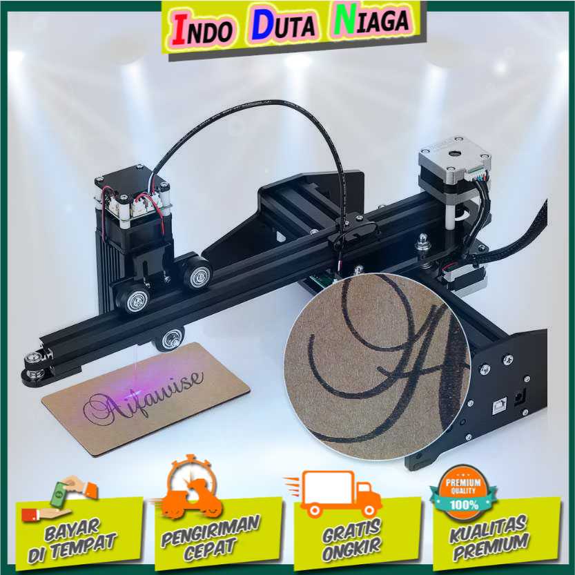 IDN TECH - Master 2 Printer 3D Ukir Kayu Laser Engraving 3500mW