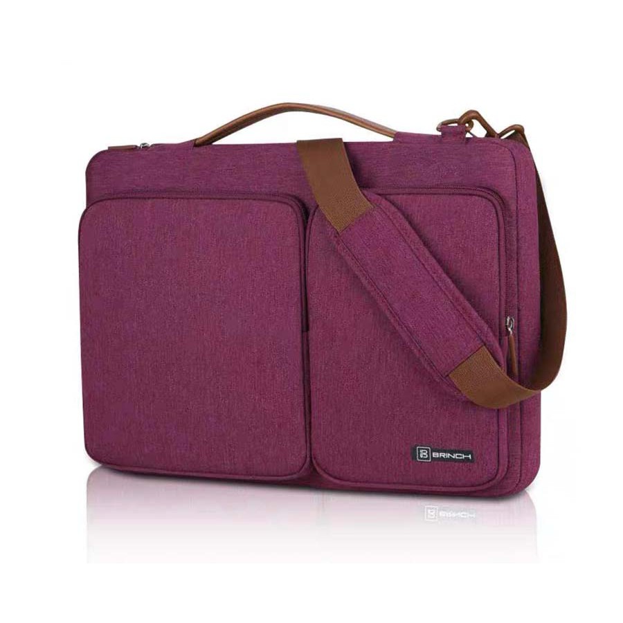 Tas Laptop /Macbook BRINCH Selempang Executive Long Strap 13 inch - Ungu