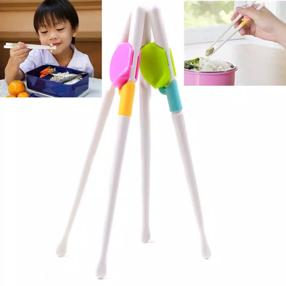 Sumpit Anak Balita Latihan Belajar Makan Training Children Chopstick