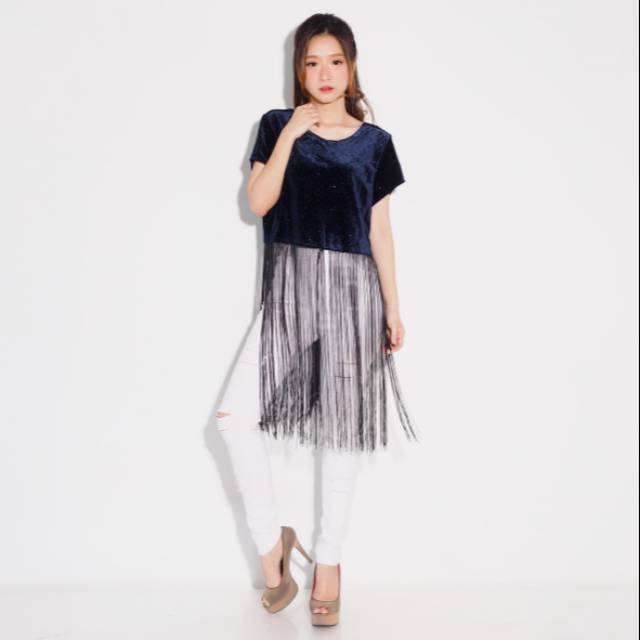 LL - SALE IMPORT Alicia Velvet Top