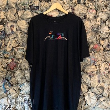 Lite tees Sepeda setengah. Bamboo Cotton, Voice of Jogja