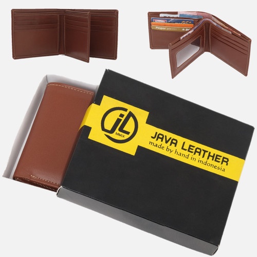 Dompet Pria Dompet Kulit Dompet Kulit Pria 3 Dimensi Kulit Sapi Asli