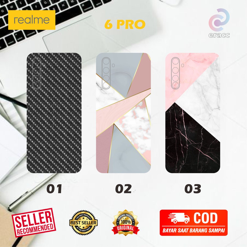 GARSKIN REALME 6PRO FREE CUSTOM