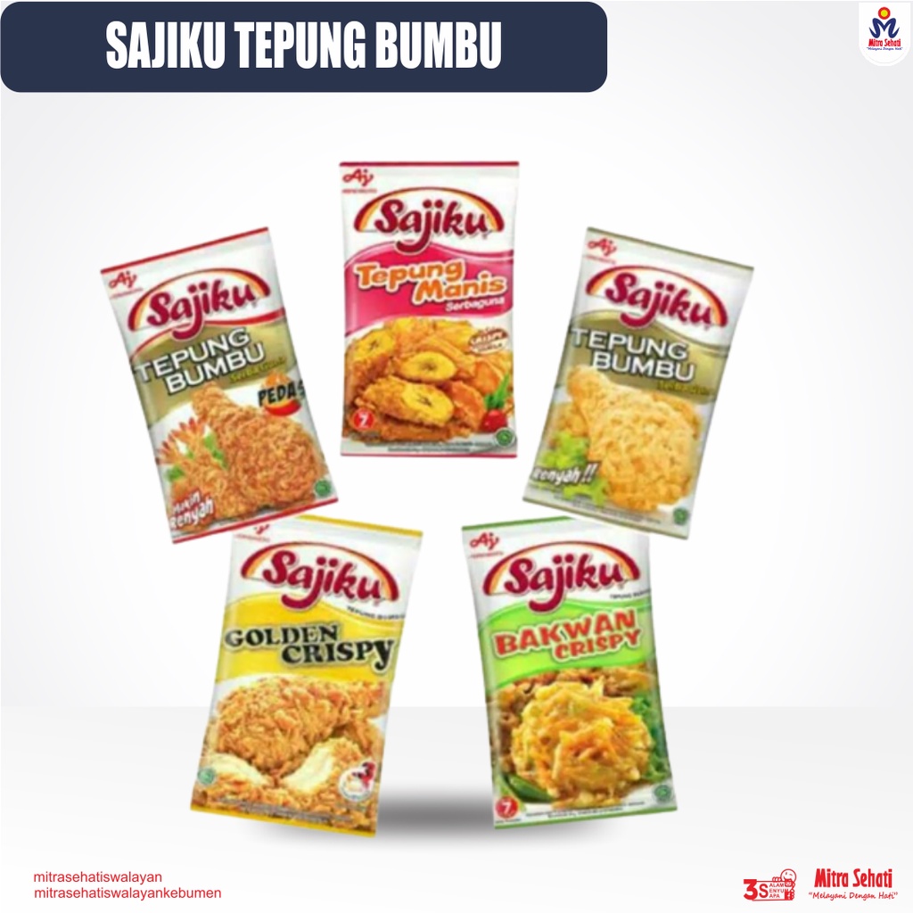 

SAJIKU TEPUNG BUMBU / BUMBU PEDAS [ Mitra Sehati Swalayan ]