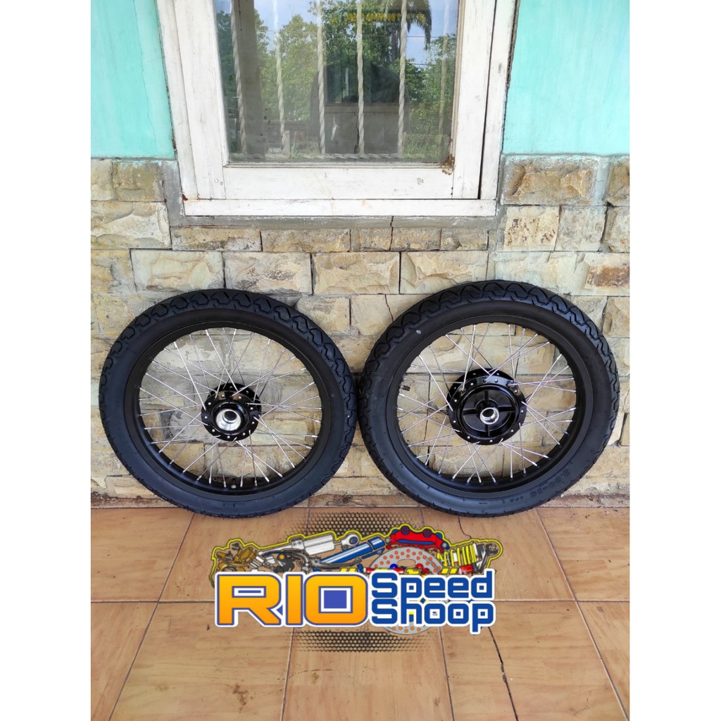 VELG JARI JARI RING 18 RX KING PAKETAN 1 SET PLUS BAN