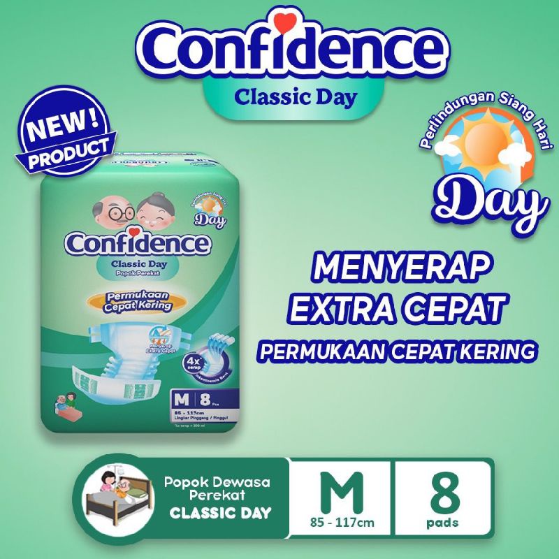 Confidence Clasic Day / Popok dewasa Confidence