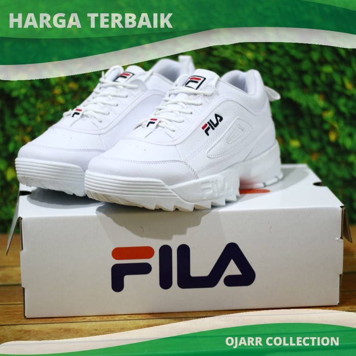 Sepatu Sneakers Fila Disruptor Running Senam Zumba Wanita Grade Ori