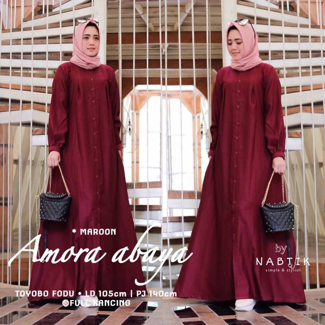 AMORA ABAYA by Nabtik Hijab