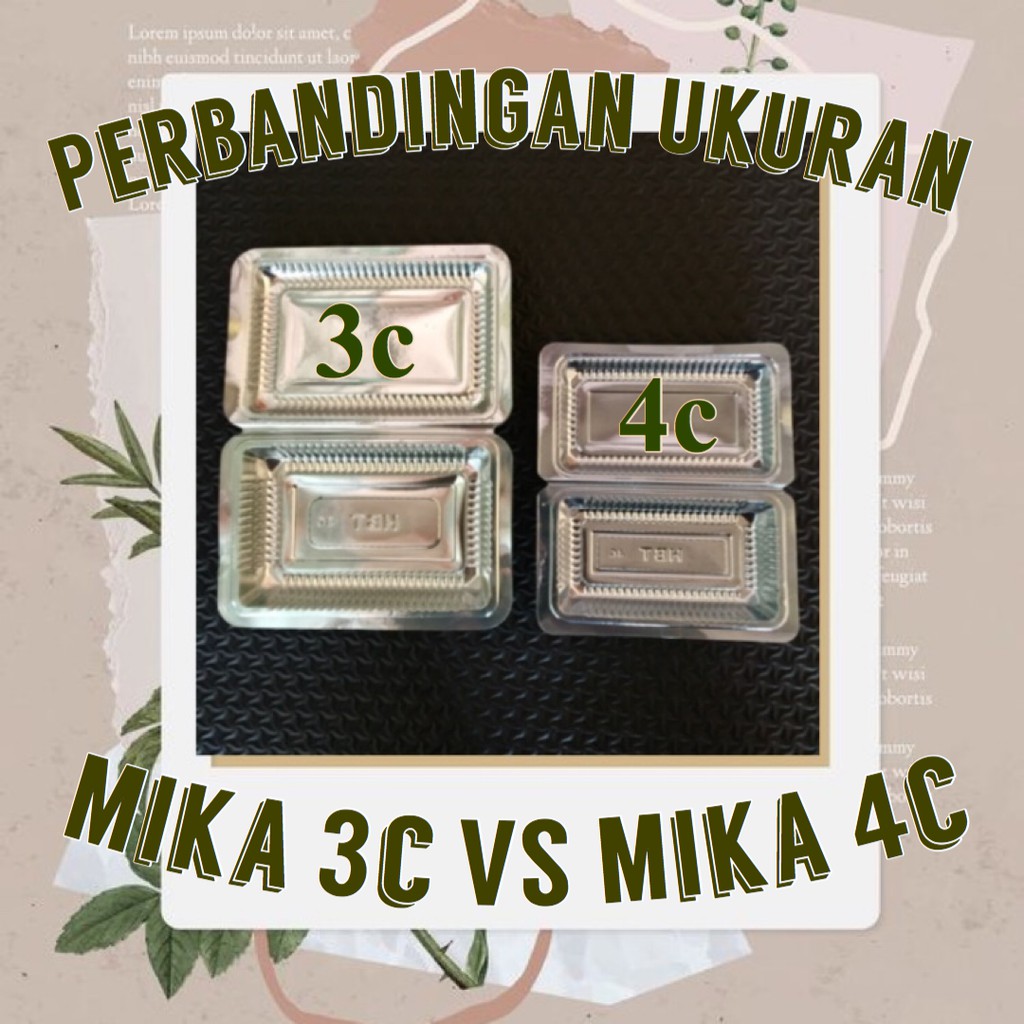 Jual Mika 4c 4x 4a Mika 3c 3x 3a Mika Nasi Kuning Box Mika 