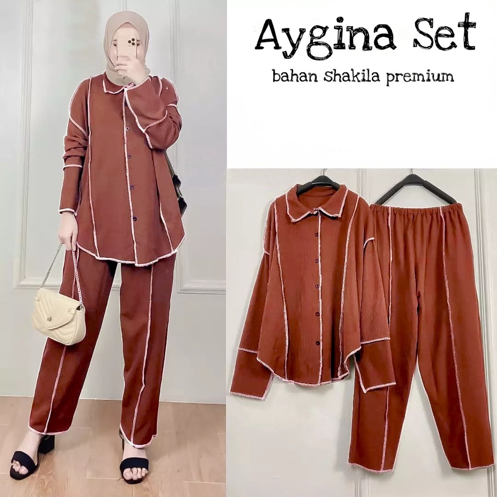 FASHION MUSLIMAH SETELAN AYGINA DMR