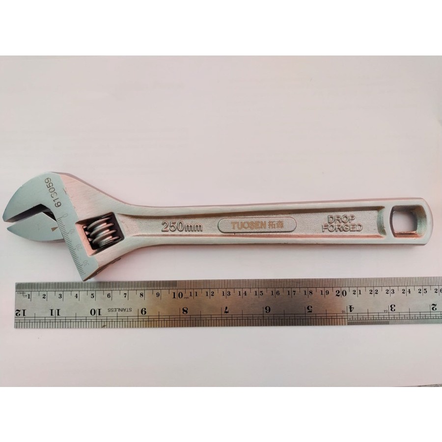 KUNCI INGGRIS Adjustable Wrench ukuran 10inch Kunci Inggris Hand Tools