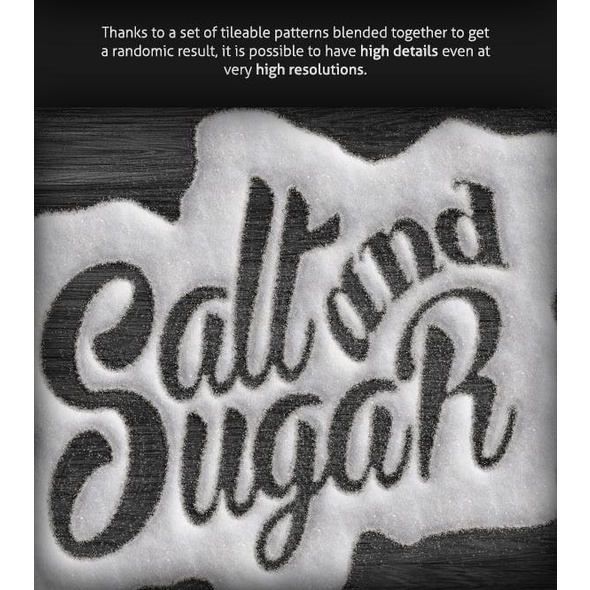 Salt And Sugar Generator - Photoshop Actions