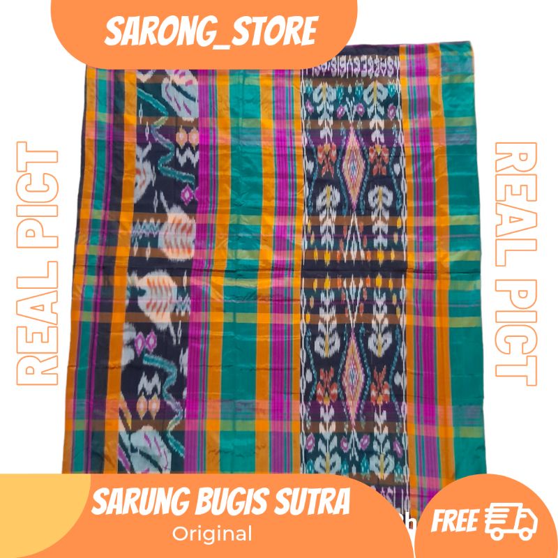 Sarung Bugis Original Full Sutra Sarung Bugis Asli No 1 Full Sutra Sarung Bugis Sulawesi Selatan Sar