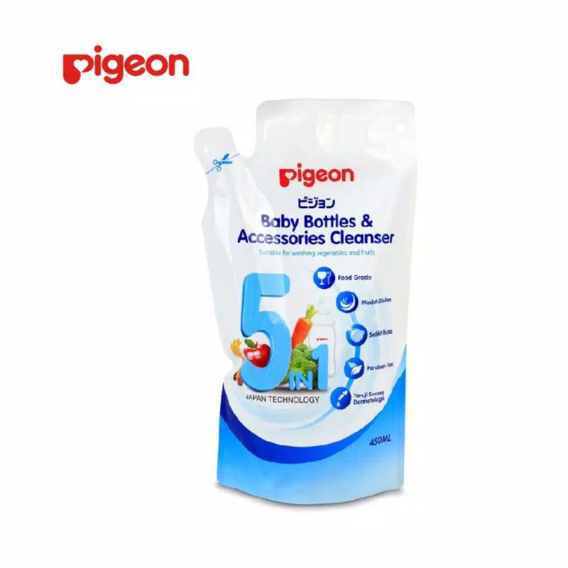 PIGEON Liquid Cleanser Basic 450ml Refill