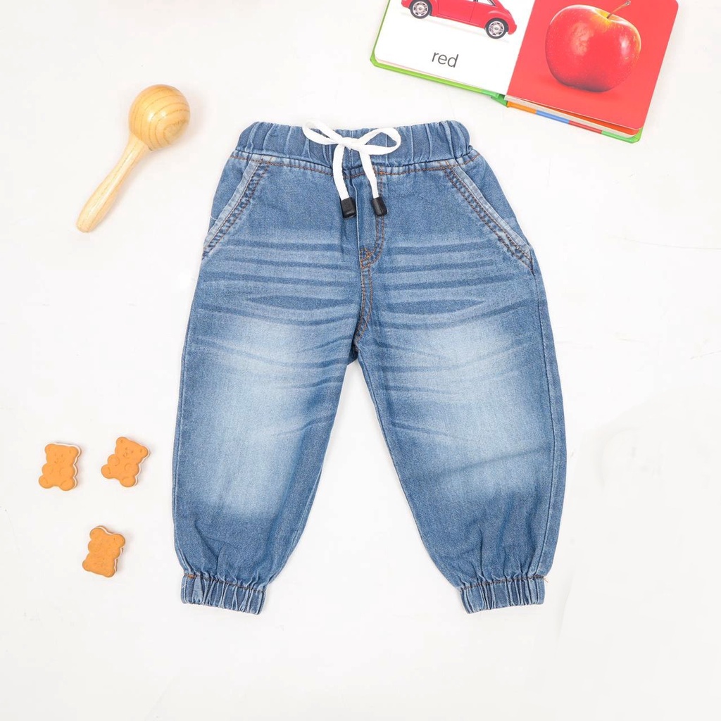 JOGER WHISKER CELANA JEANS ANAK 18 Bulan - 6Tahun Celana Anak Lakilaki Joger Jeans Unisex