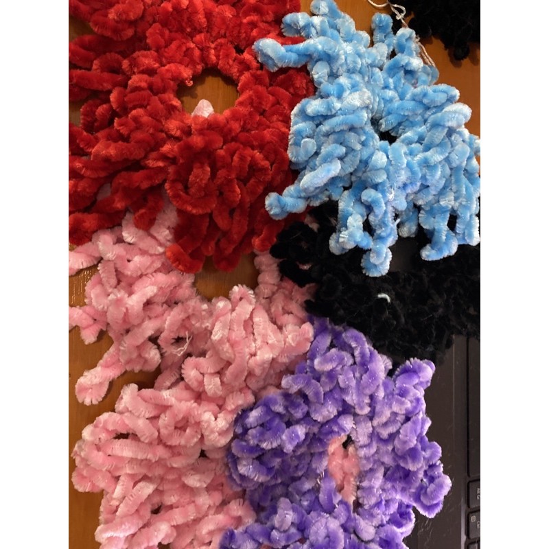 IKAT RAMBUT (isi6pcs) KUNCIR UBUR UBUR-Ubur cerah 6pcs