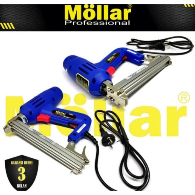 

Mollar Electric Staple Gun Mesin Paku Tembak Model (U) 1800W