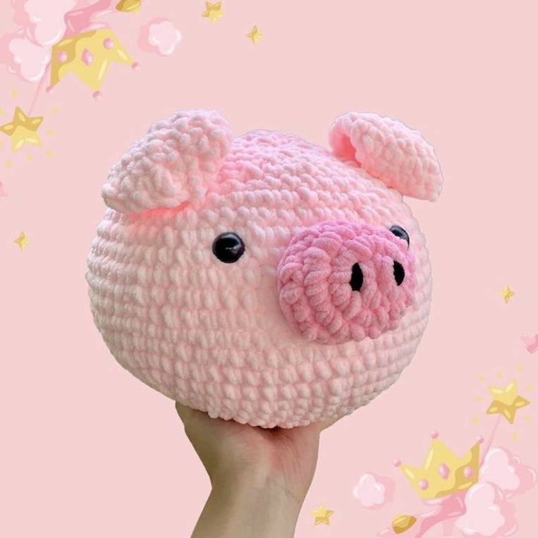 Ms.Piggy by Peachy Crochet