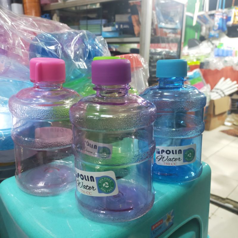 botol minum model galon 750ml 750cc