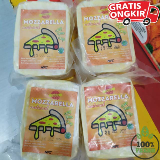 

MOZARELLA CHIZZU 250GR / PALING ENAK / TERMURAH