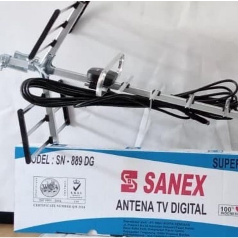 Antena TV Digital Sanex Terbaru NEW! tipe SN 889 DG Support TV Digital/ STB Set Top Box