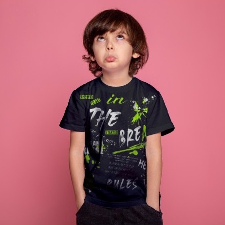 kaos anak stuff kids FIRE STUFF Kaos Anak Distro Umur 3-12 Tahun Cotton 24s