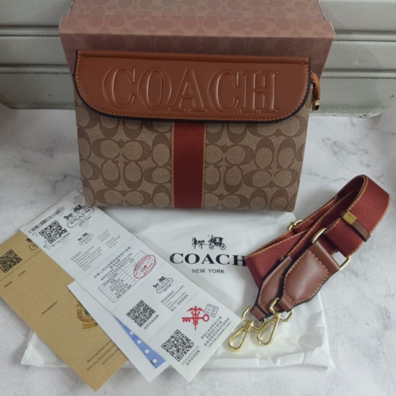 Tas Selempang Wanita Tas Fashion Coach Signature