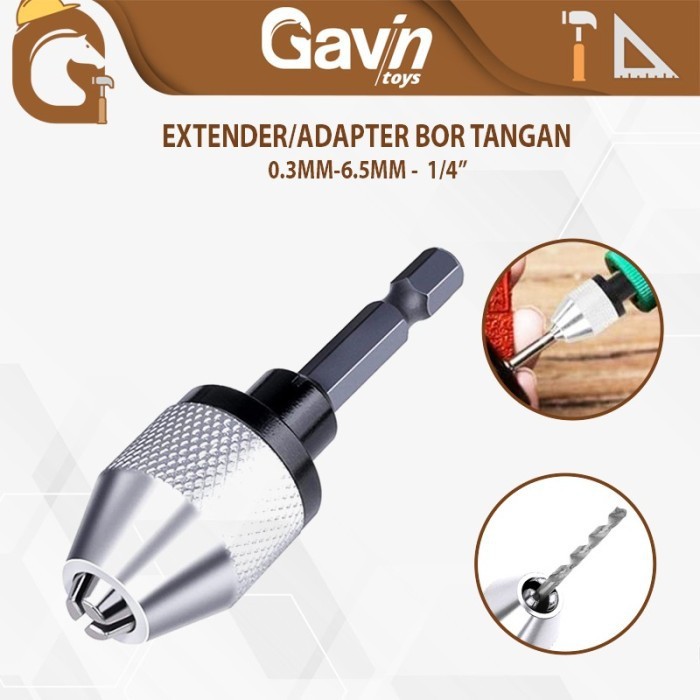 GOOD Adapter Mata Bor Converter Penghubung Bor Tangan Sambungan Bor Listrik