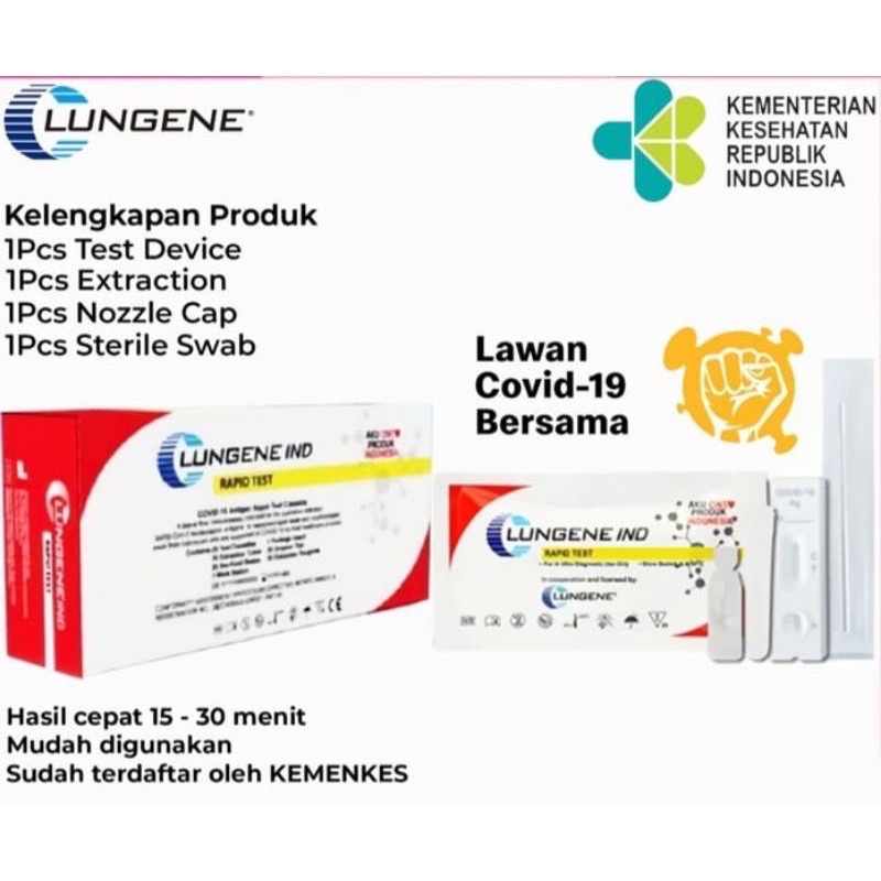 Jual Sweb Antigen Mandiri Rapid Antigen Antigen Murah Shopee Indonesia