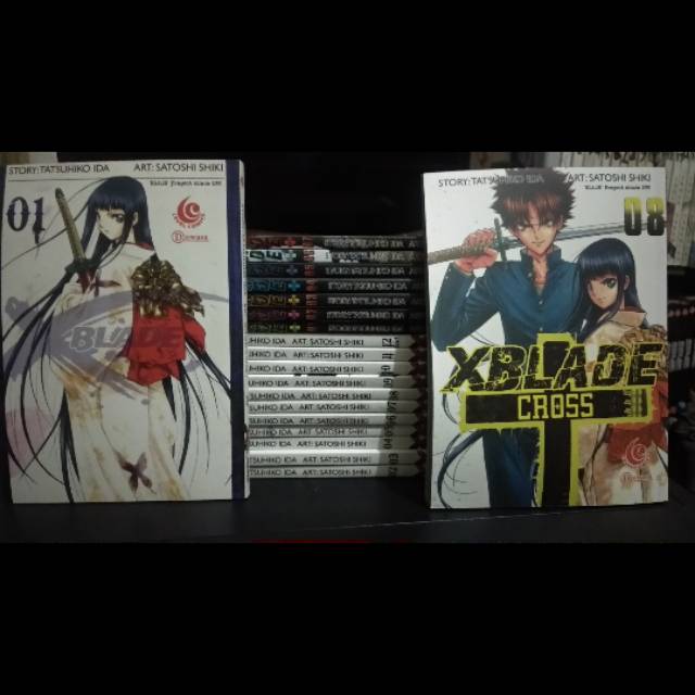 X Blade Vol. 1-12 Dan X Blade Cross Vol. 1-8 Level Comics