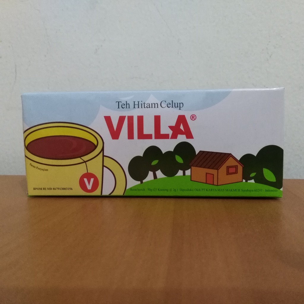 

Teh Villa / Teh Hitam Celup 25s