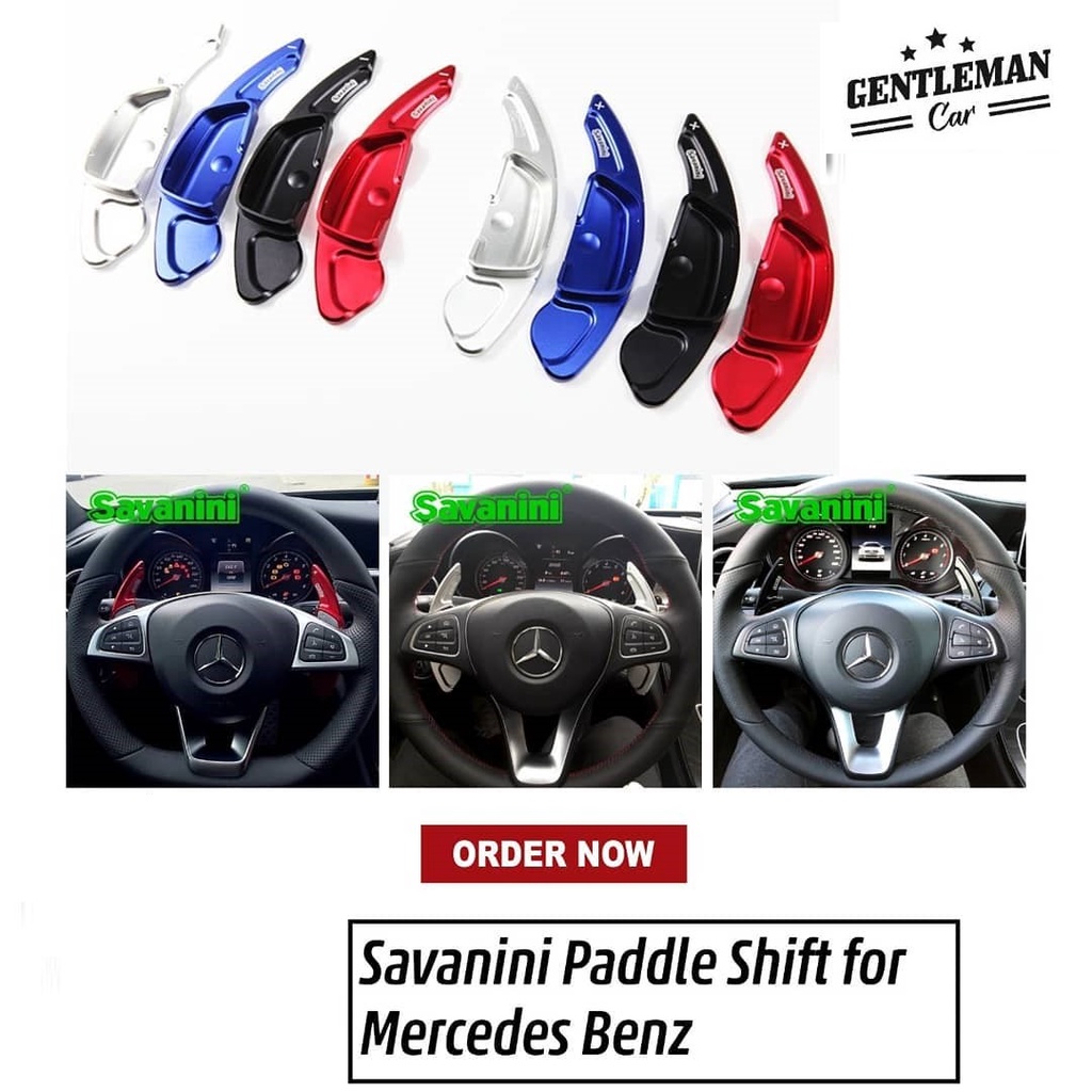 Savanini Paddle Shift Mercedes Benz Mercy A B C CLA E GLK GLA W204 W212 W205