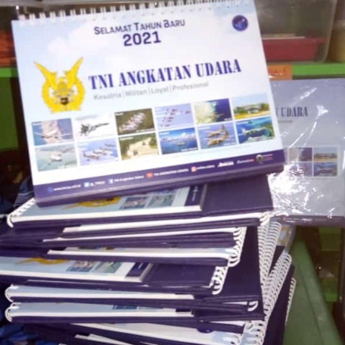 

READY COD KALENDER MEJA TNI AU 2021 PROMOKode 4597